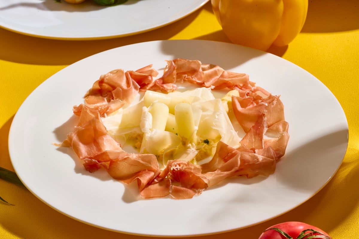 Prosciutto and Rodi Lajano cheese Il Giardino style
