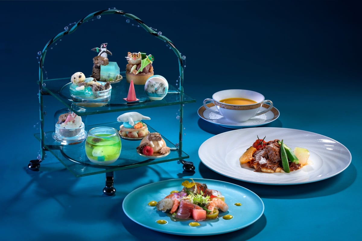 Sheraton Miyako Hotel Osaka and Toba Aquarium Launch Collaborative Afternoon Tea in Osaka