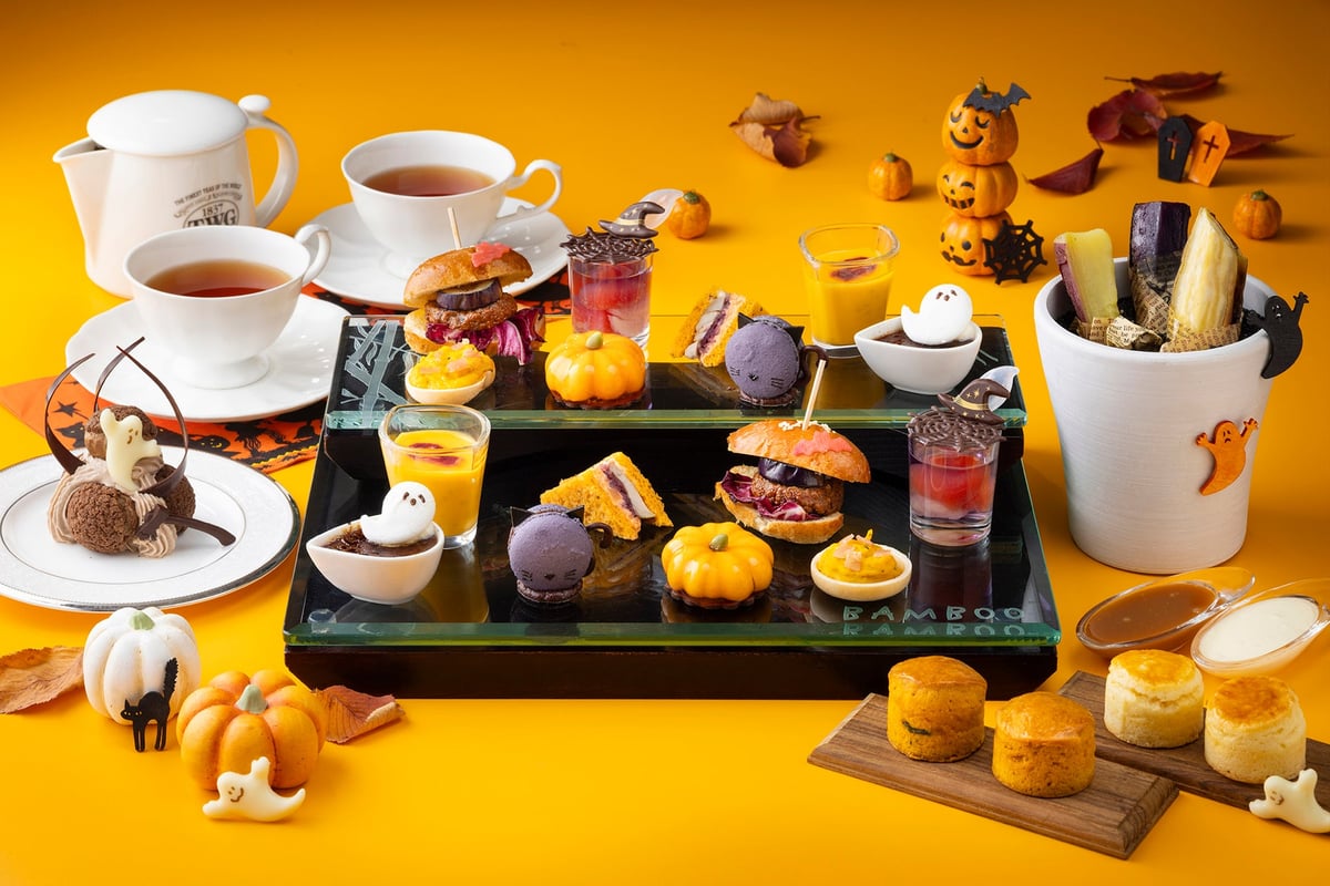Sheraton Miyako Tokyo Launches Halloween Afternoon Tea with All-You-Can-Eat Sweet Potatoes