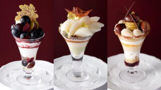 Shiseido Parlour Ginza Launches Seasonal Autumn Parfaits and Desserts in Tokyo