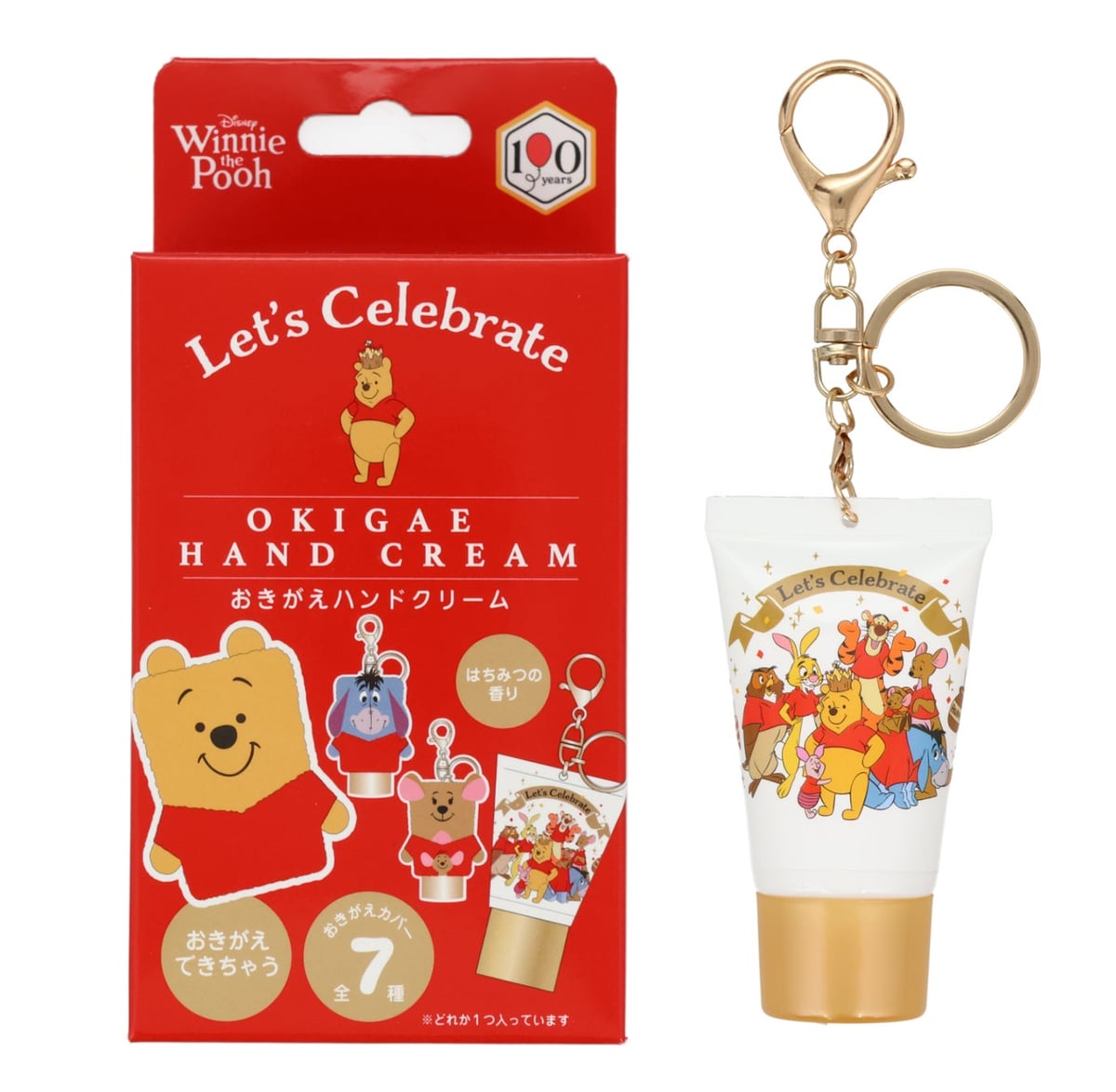 Sho-Bi Launches Winnie the Pooh 100th Anniversary Red Shirt Friends Series with Hand Creams