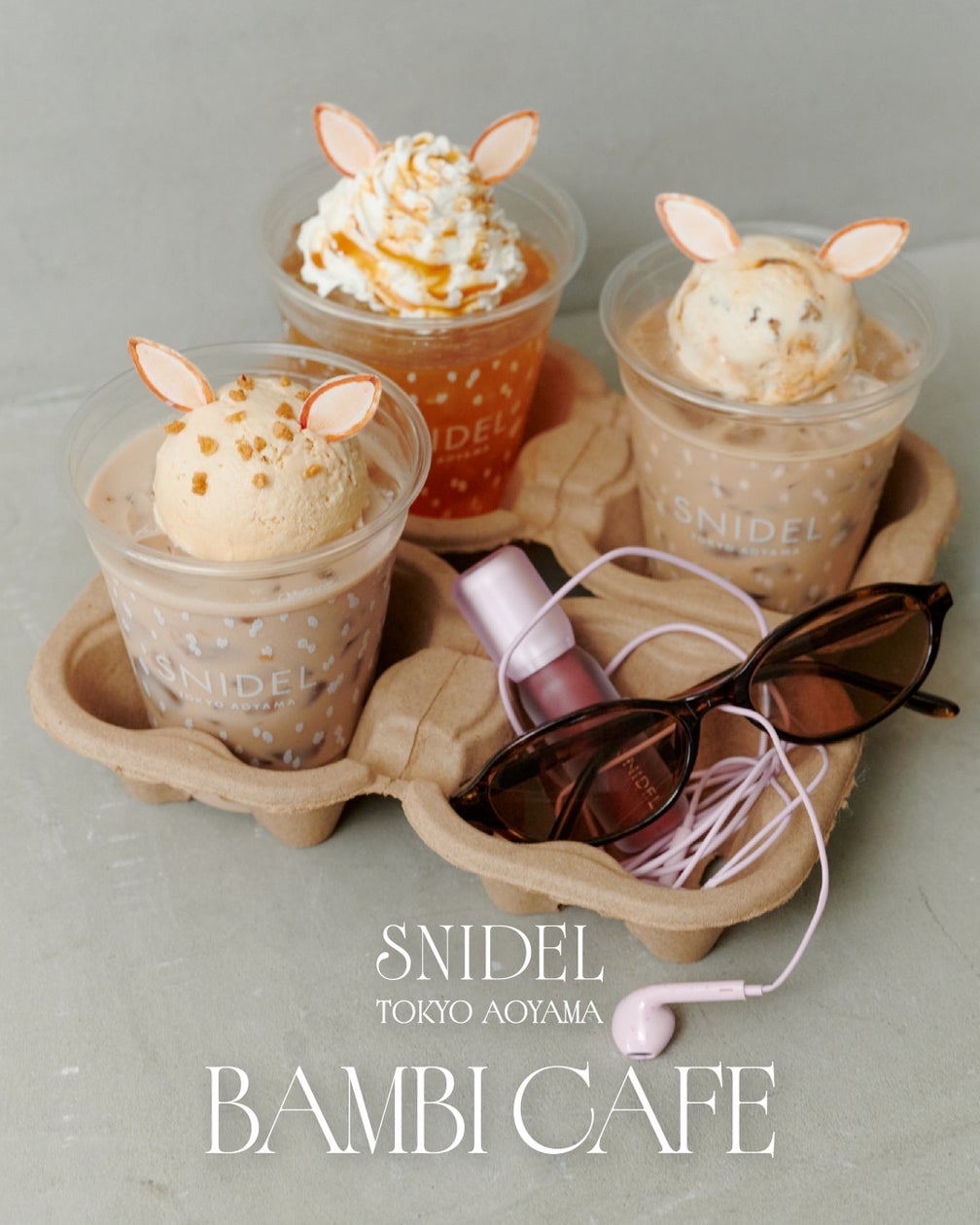 SNIDEL Cafe Debuts Bambi-Themed Fall Menu in Tokyo from September 1