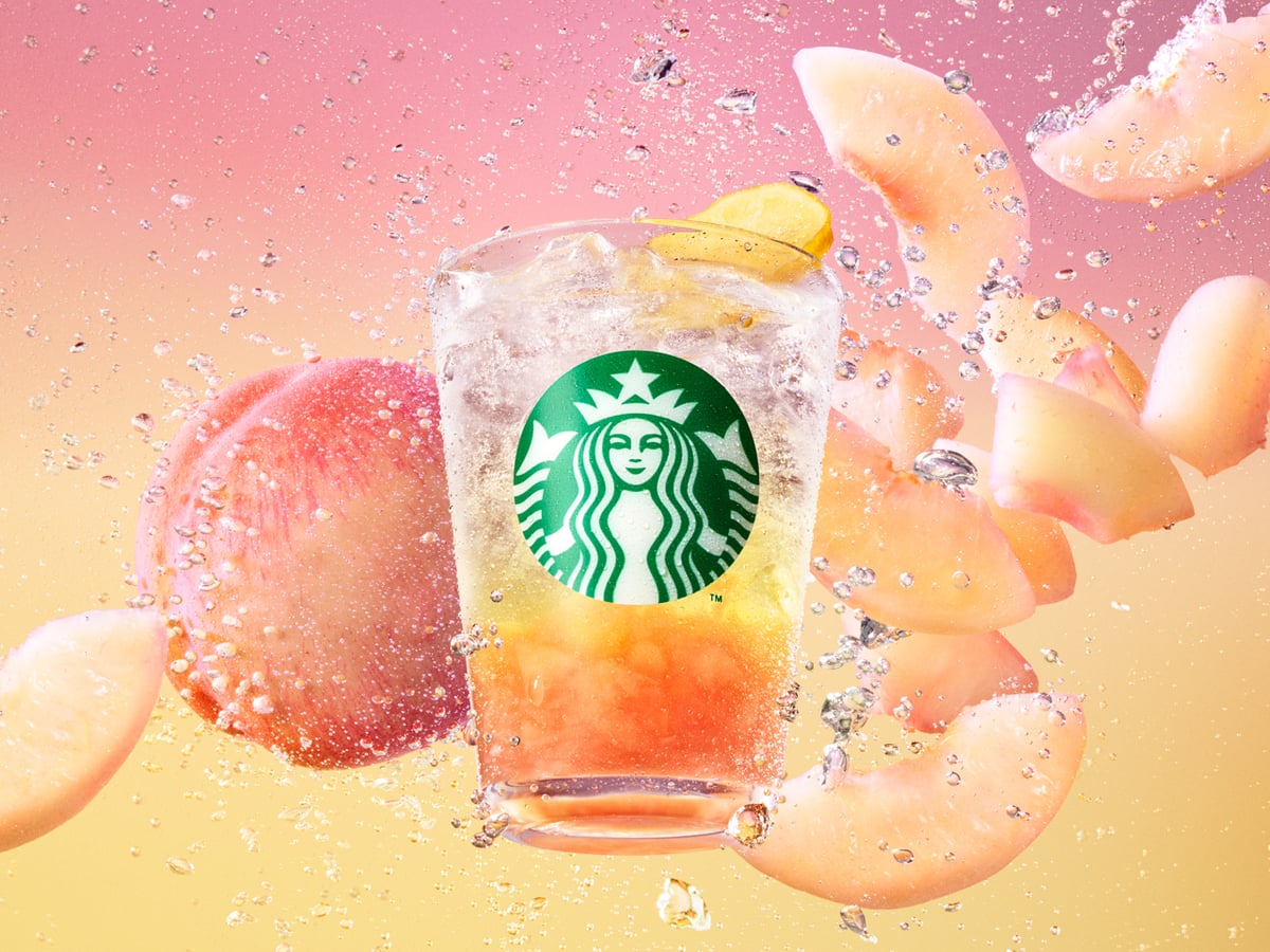 Starbucks Japan Unveils New Peach Beverages for Summer June 24