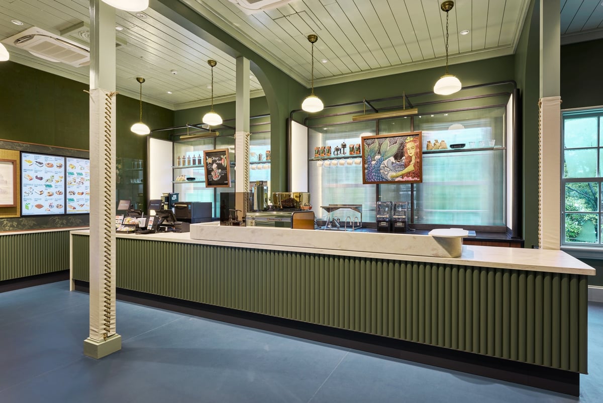 Starbucks Opens Seasonal Cafe in Historic Yokohama Umi-no-Koen Park Building