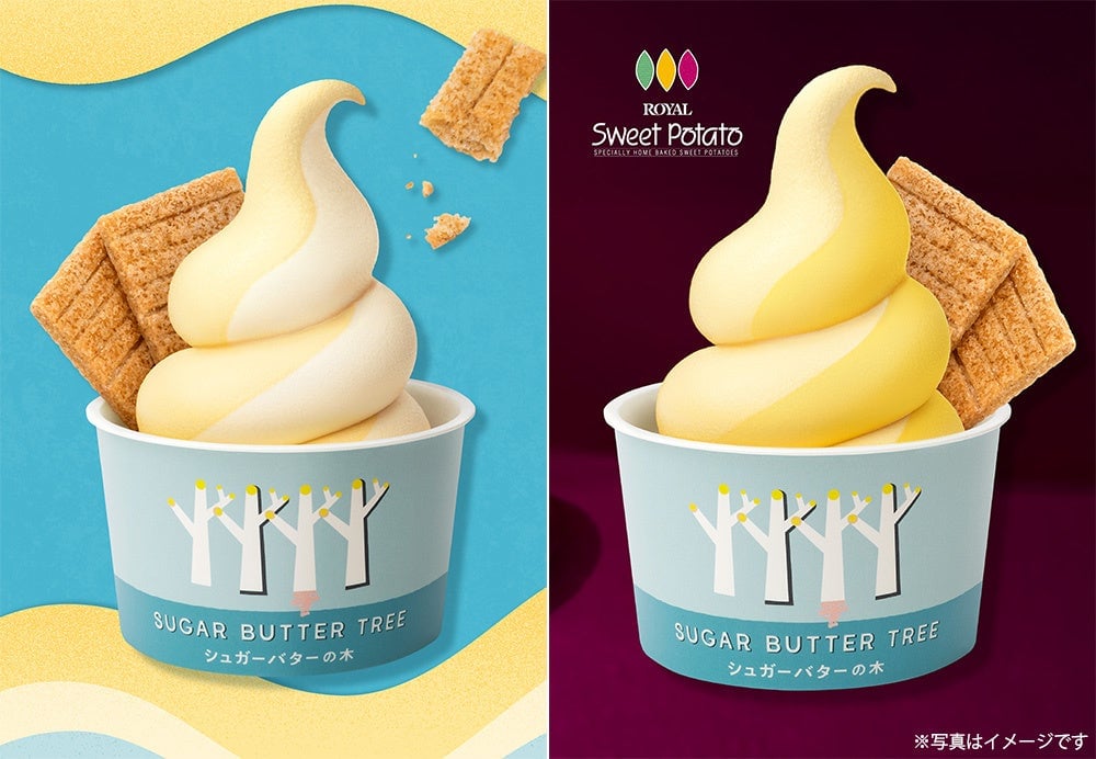 Sugar Butter Tree Soft Serve Arrives in Kyushu with Two Unique Flavors at Koga Service Area