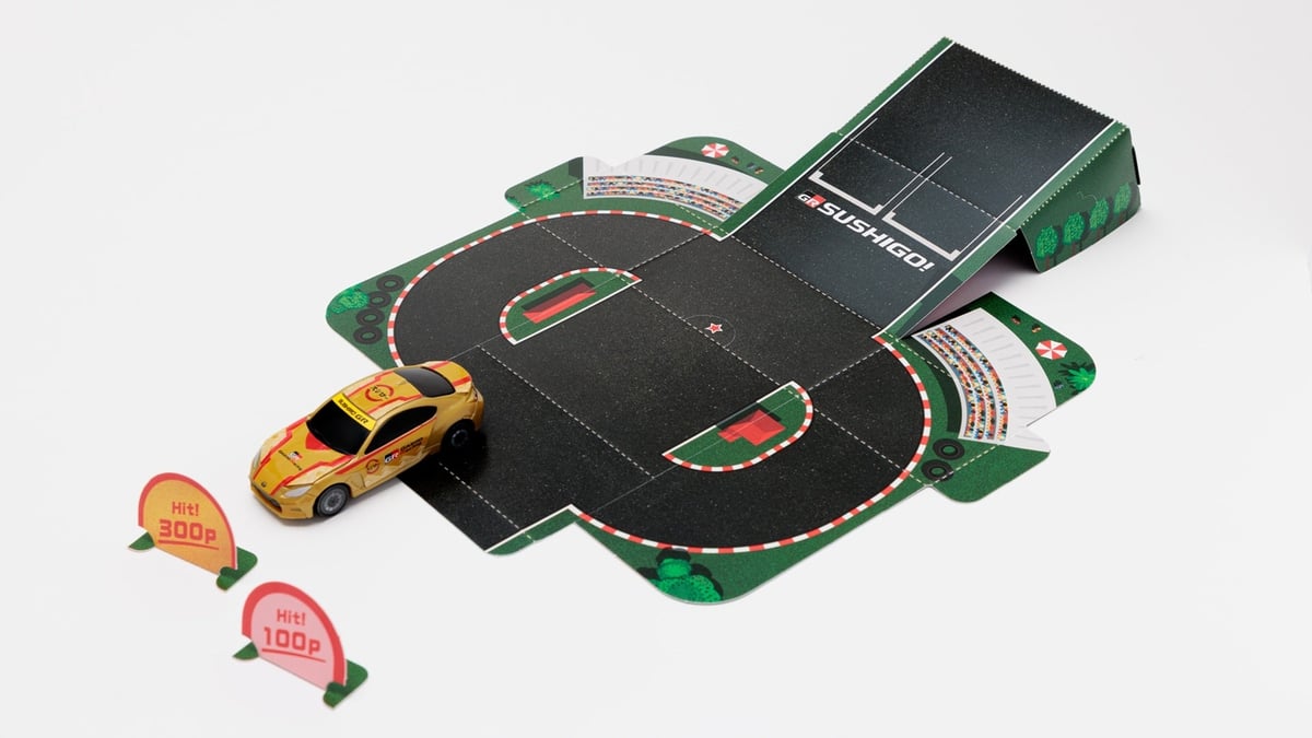 Sushiro and GAZOO Racing Launch Limited-Edition Mini Car Sushi Sets in Japan August 5