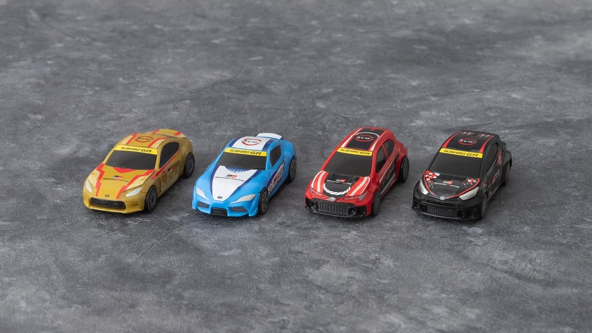 Sushiro and GAZOO Racing Launch Limited-Edition Mini Car Sushi Sets in Japan August 5