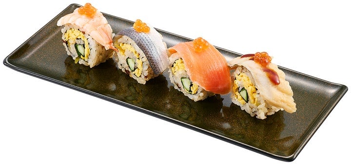 Limited Quantities of Sushiro x TYS “mix” Collaboration Sushi Rolls in Yamaguchi
