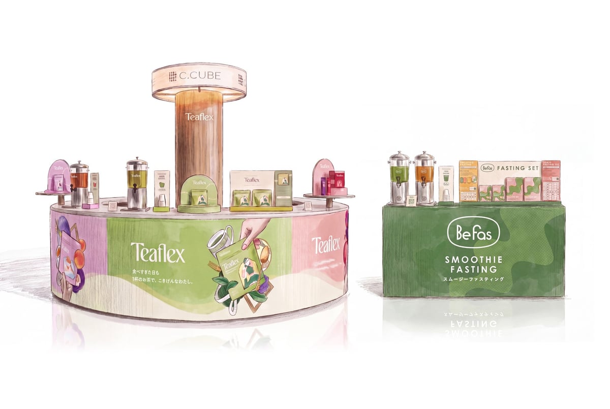 Teaflex and Befas debut pop-up event at Hanshin Umeda in September
