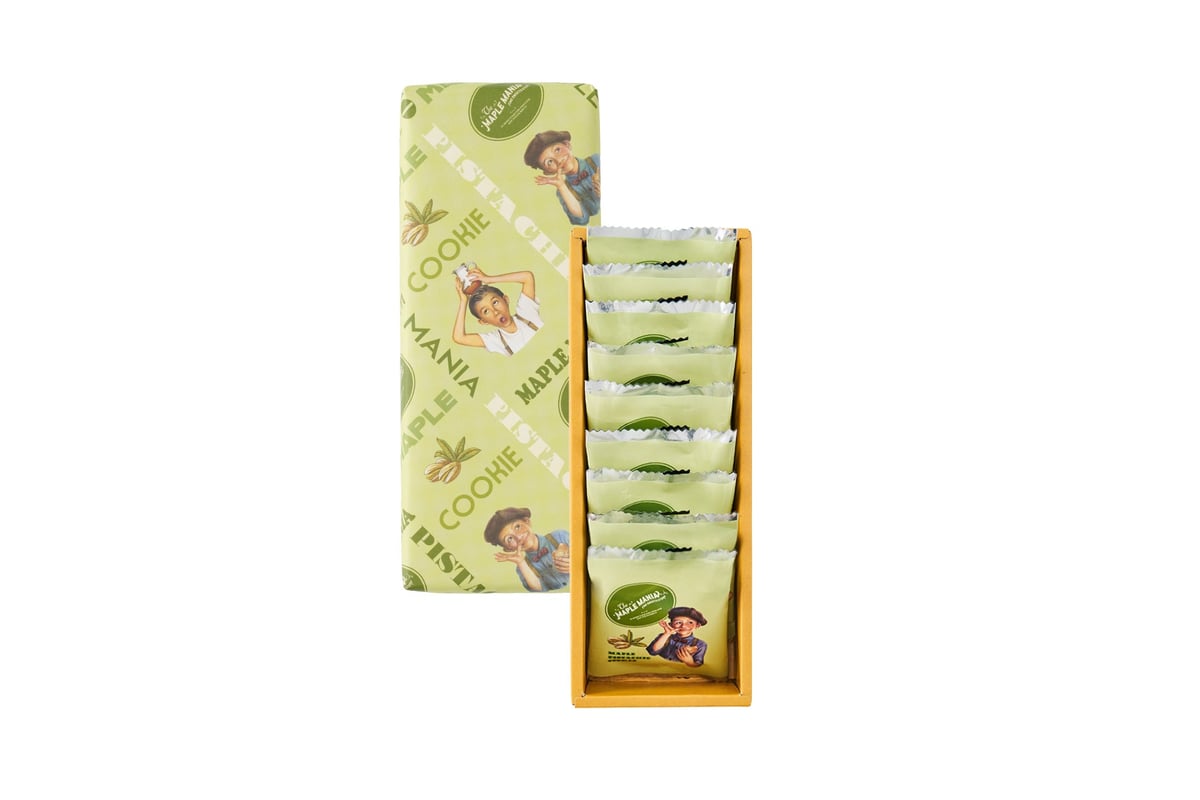 The Maple Mania Launches Maple Pistachio Cookies in Tokyo at ¥1,460 September 1