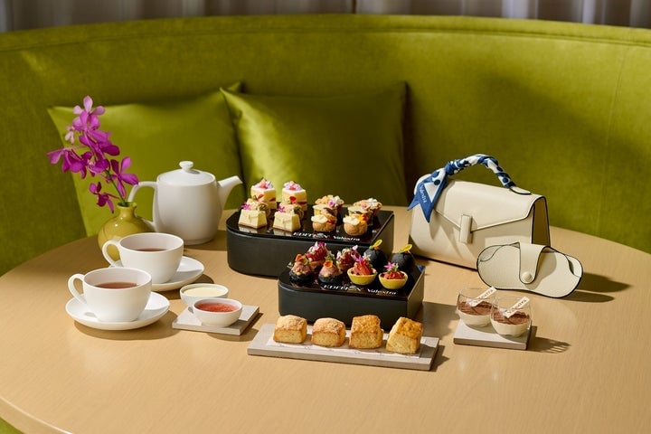 Tokyo EDITION Ginza and Valextra Collaborate on Valextra Afternoon Tea in Tokyo