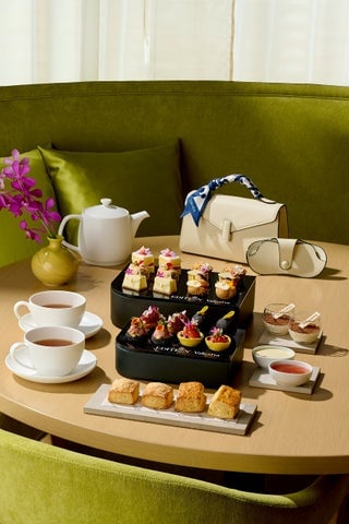 Tokyo EDITION Ginza and Valextra Collaborate on Valextra Afternoon Tea in Tokyo