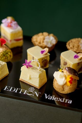 Tokyo EDITION Ginza and Valextra Collaborate on Valextra Afternoon Tea in Tokyo