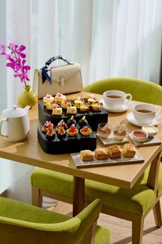 Tokyo EDITION Ginza and Valextra Collaborate on Valextra Afternoon Tea in Tokyo