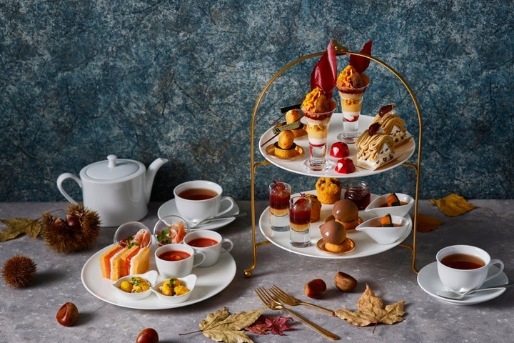 Tokyo Marriott Hotel Offers Free Afternoon Tea Tasting of Autumn Flavors