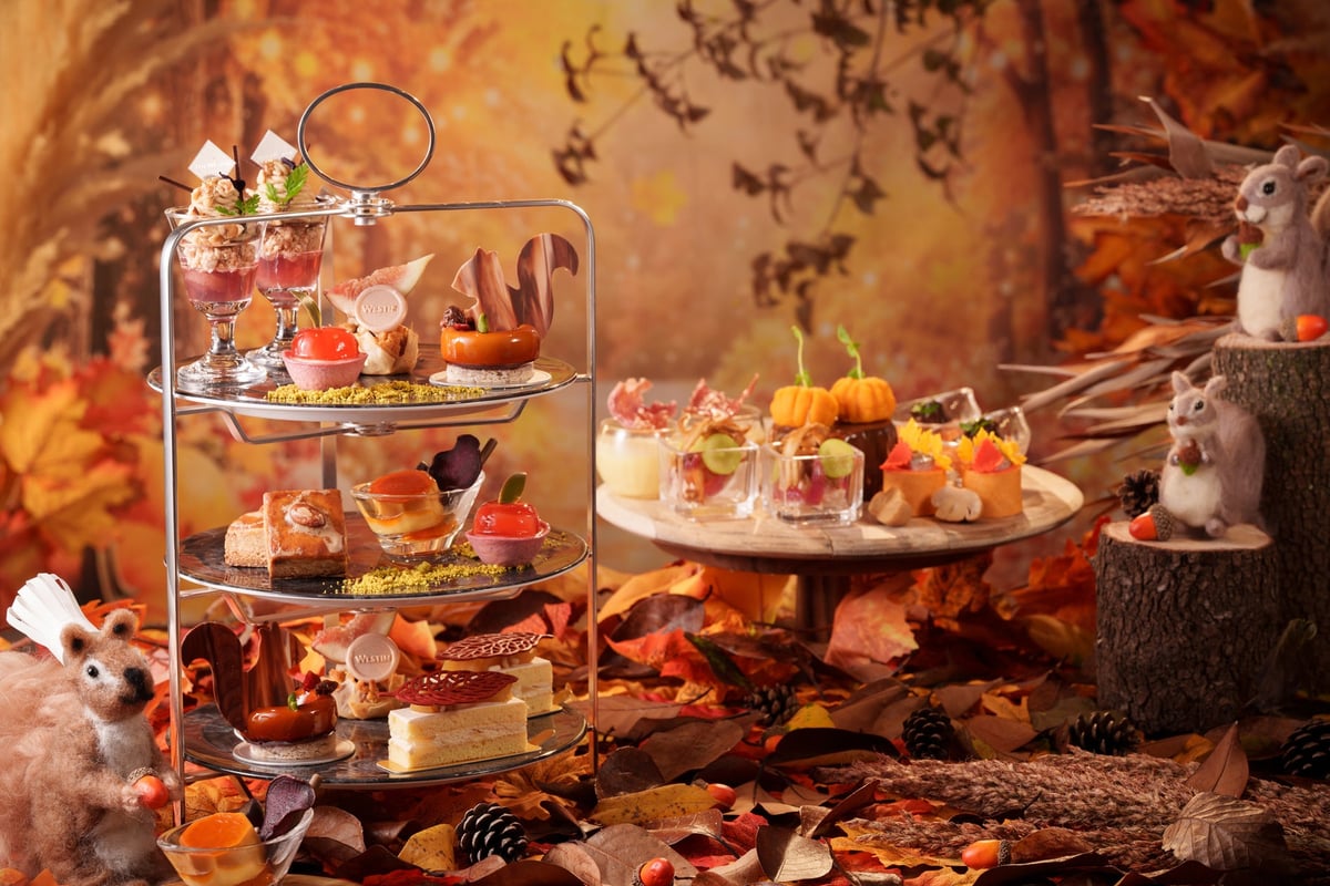 Image of 'Afternoon Tea -Autumn Story-' menu