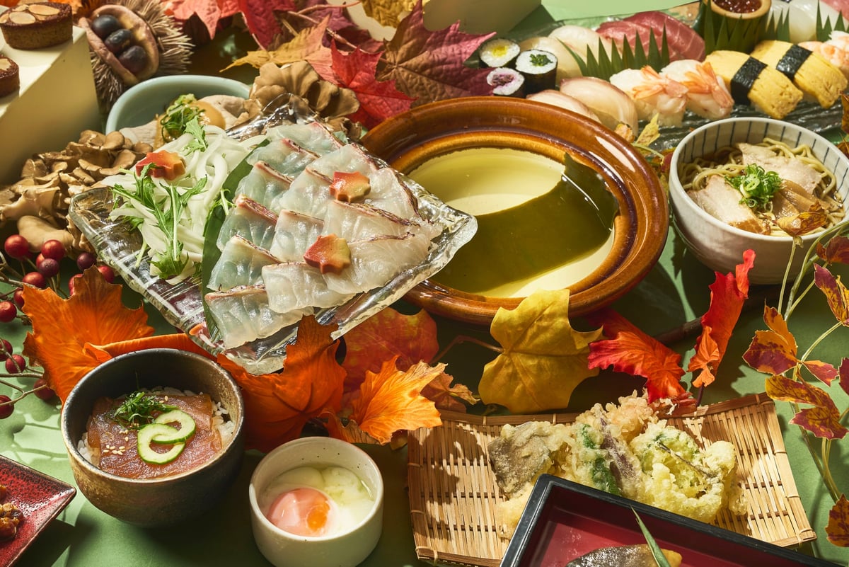 Autumn Harvest Festival Buffet October Japanese Menu