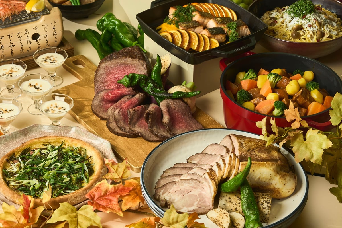 Autumn Harvest Festival Buffet September Western Menu