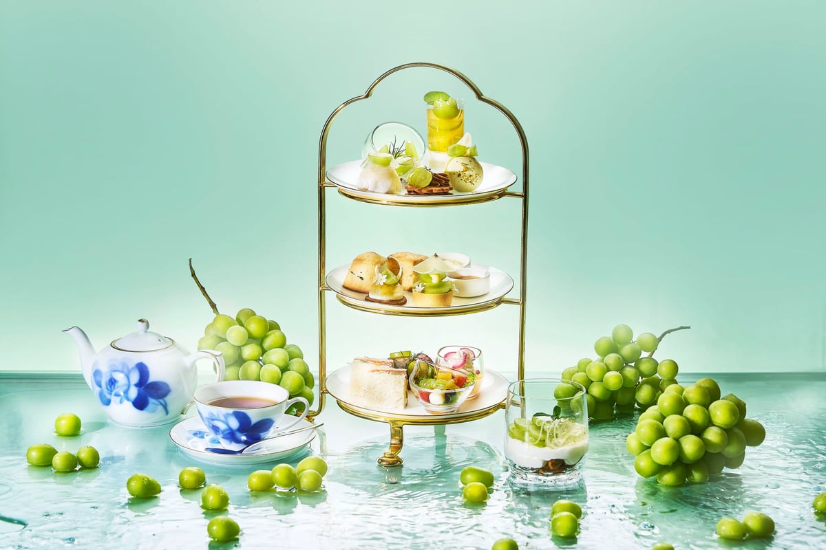 Shine Muscat Afternoon Tea