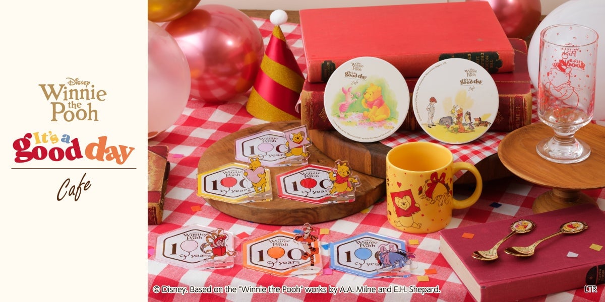Winnie the Pooh OH MY CAFE Offers Menu Items from ¥290 to ¥1,790 in Tokyo and Osaka