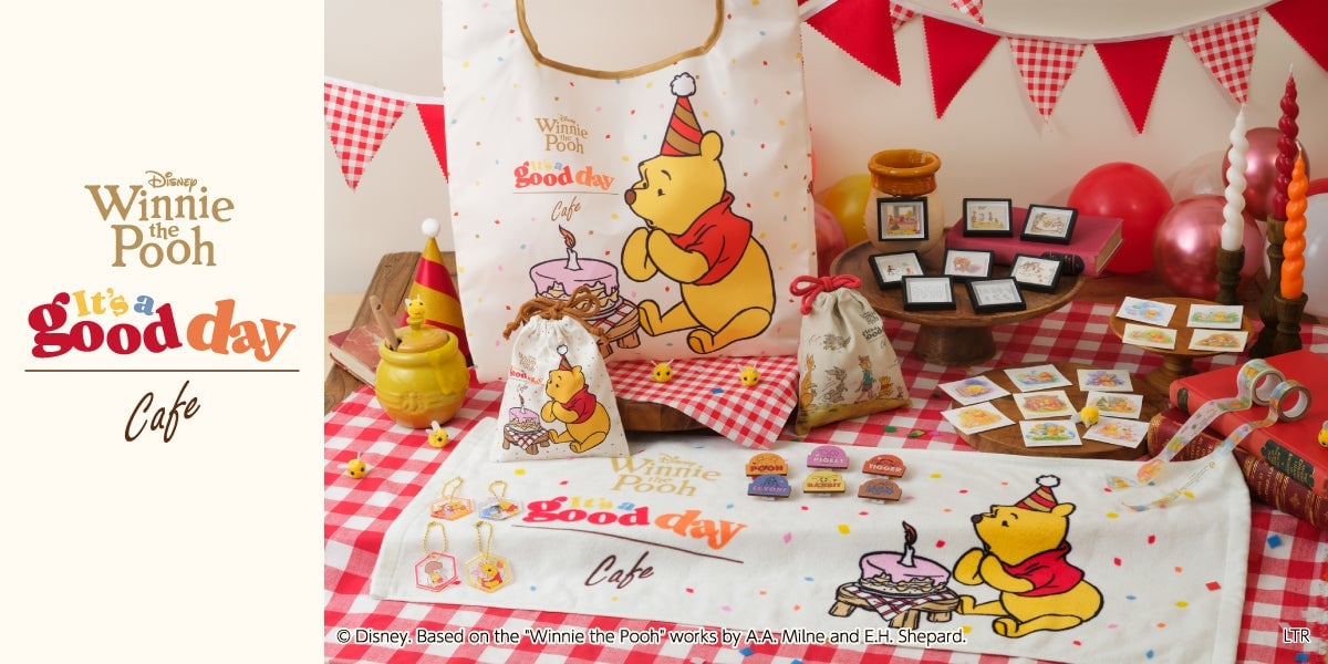 Winnie the Pooh OH MY CAFE Offers Menu Items from ¥290 to ¥1,790 in Tokyo and Osaka