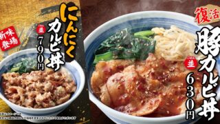 yakitateno karubi garlic pork kalbi bowls august 6 01