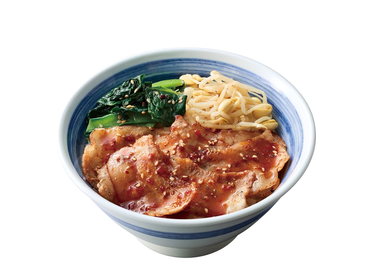 Pork Kalbi Don — ¥630 (tax included)