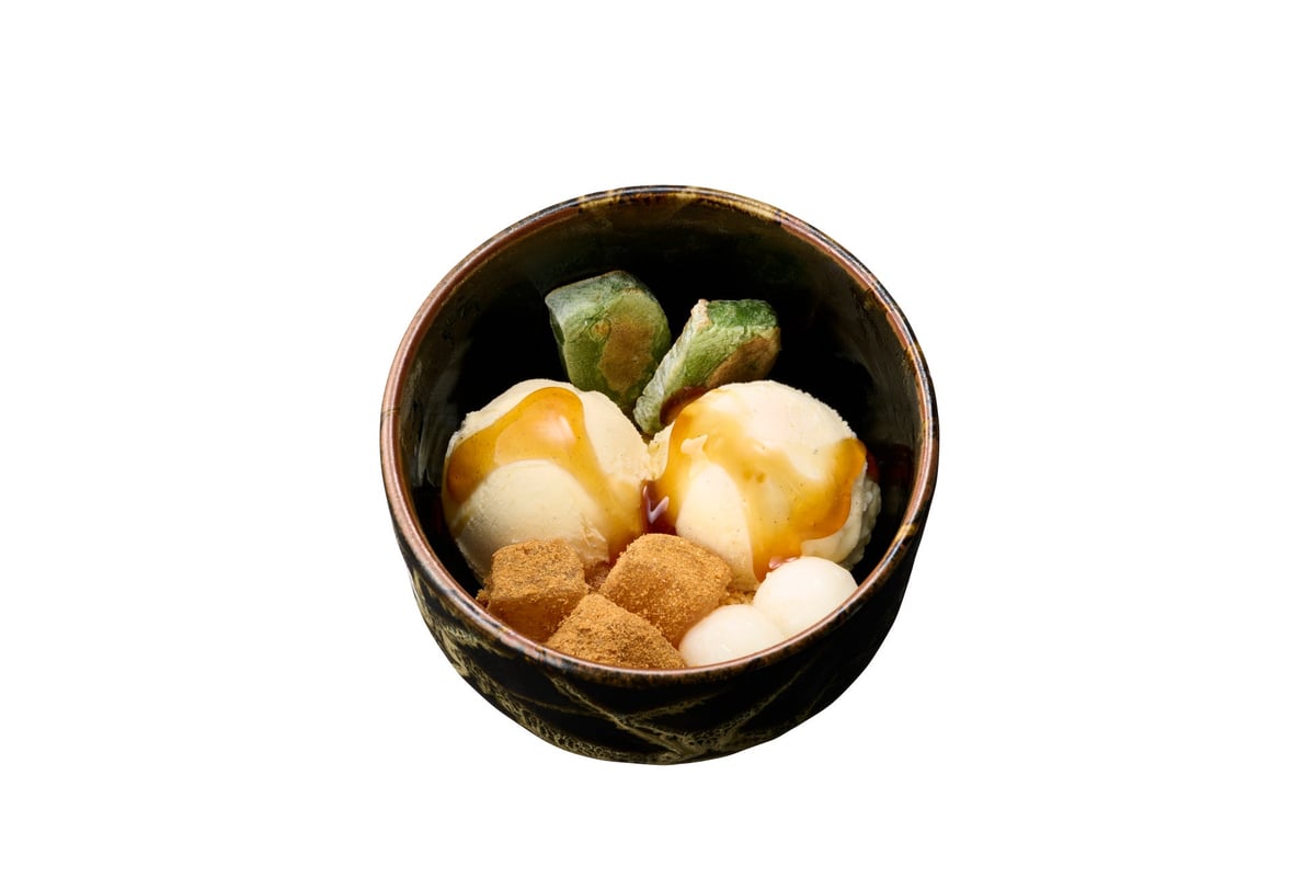 Gomado-style Yaki Nama Fu Parfait — ¥580 (tax included)