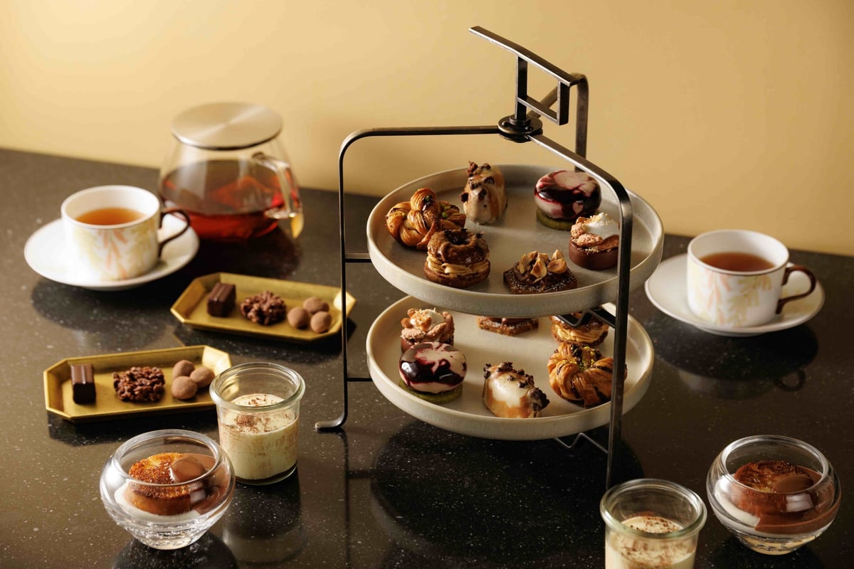 ¥6,300 Le Goûter Autumn Tea at Alain Ducasse Chocolate Paris, Tokyo September 14