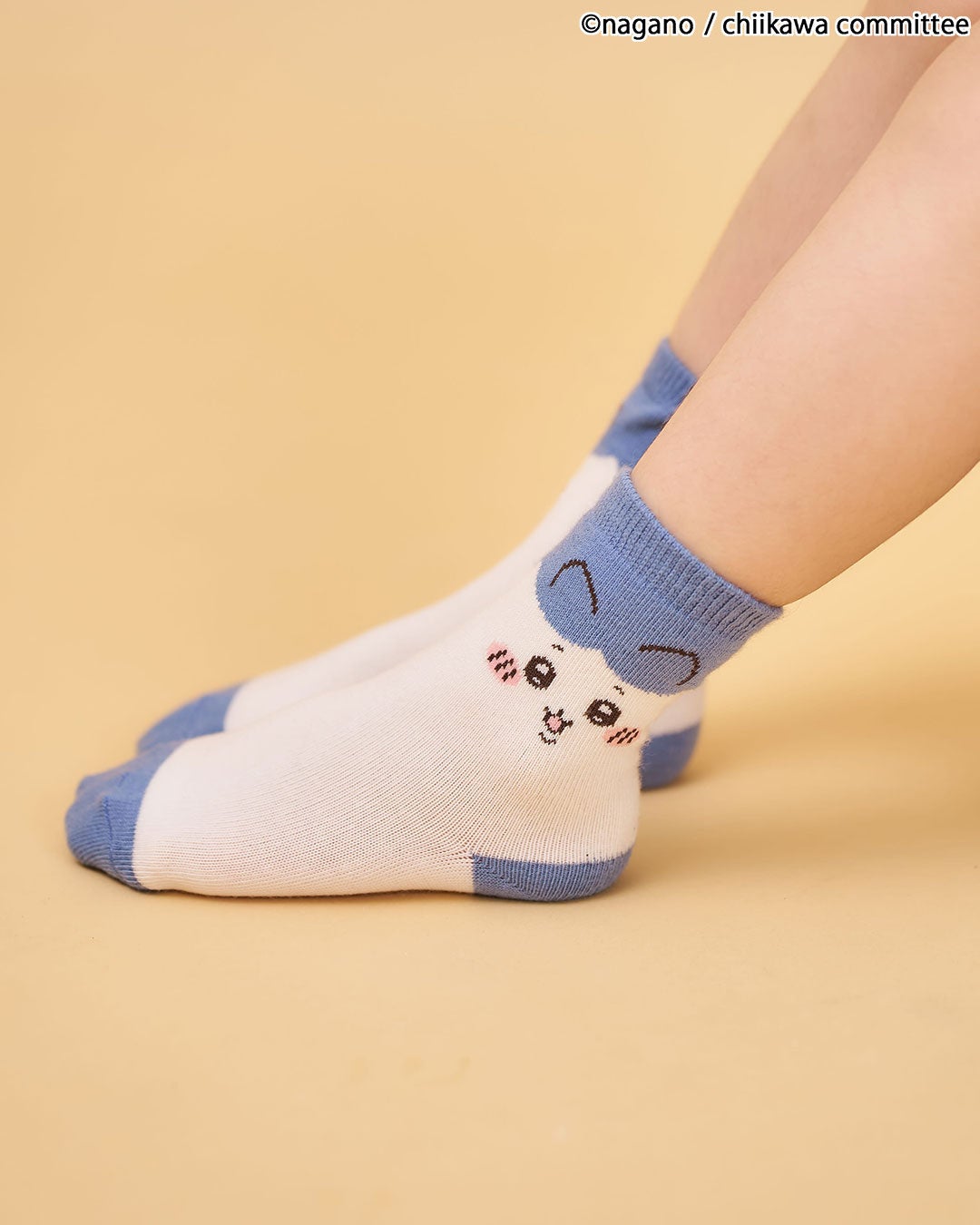 Anime Chiikawa Face Socks — ¥970 (tax included)