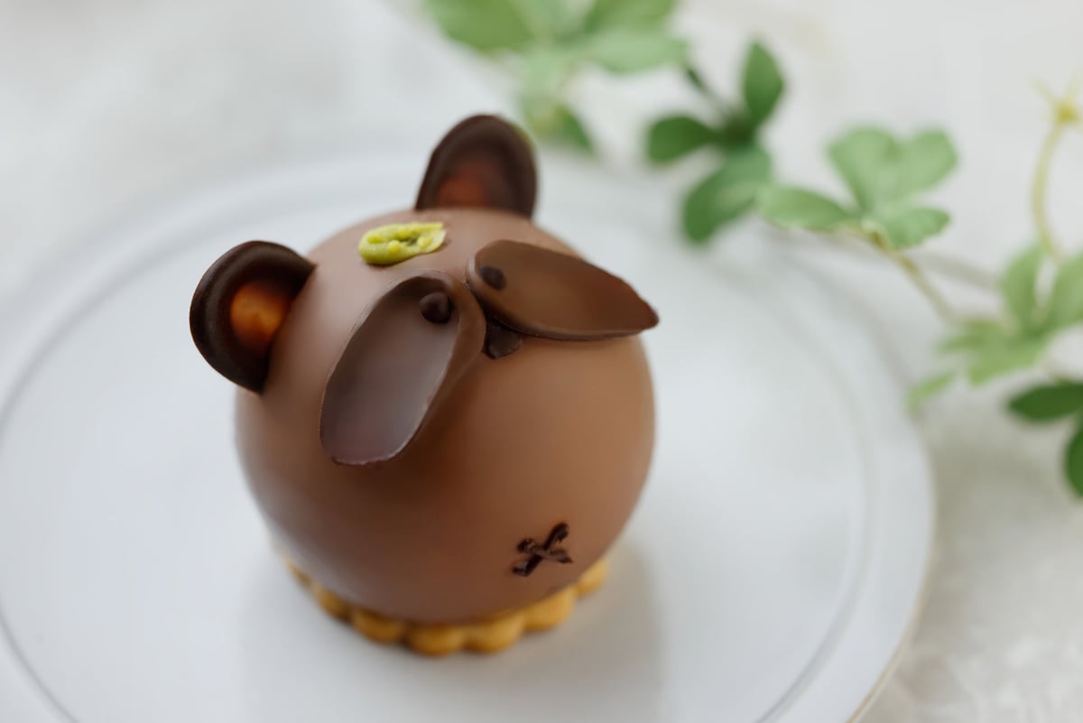 Autumn Seasonal Cake Tanuki Debuts at Biwako Hotel in Shiga