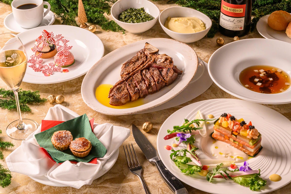 From ¥10,000: Benjamin Steakhouse Kyoto Christmas Special Course