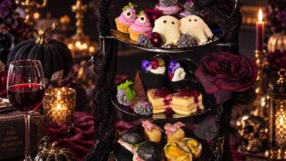 ¥3,500 BLACK ROSE HALLOWEEN Afternoon Tea at Shinjuku Lime, Tokyo