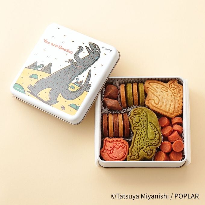 Picture-Book Collab Cookie Tins by Cake.jp Arrive in Hiroshima