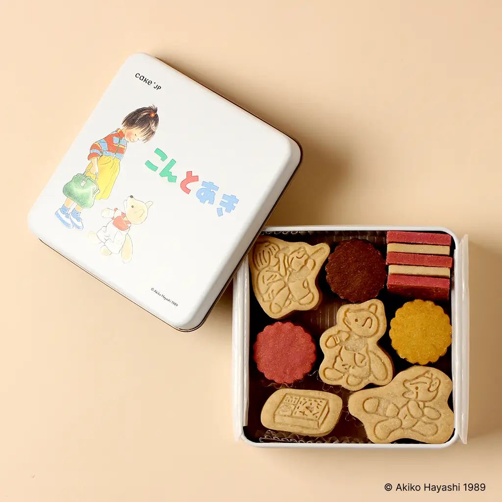 Picture-Book Collab Cookie Tins by Cake.jp Arrive in Hiroshima