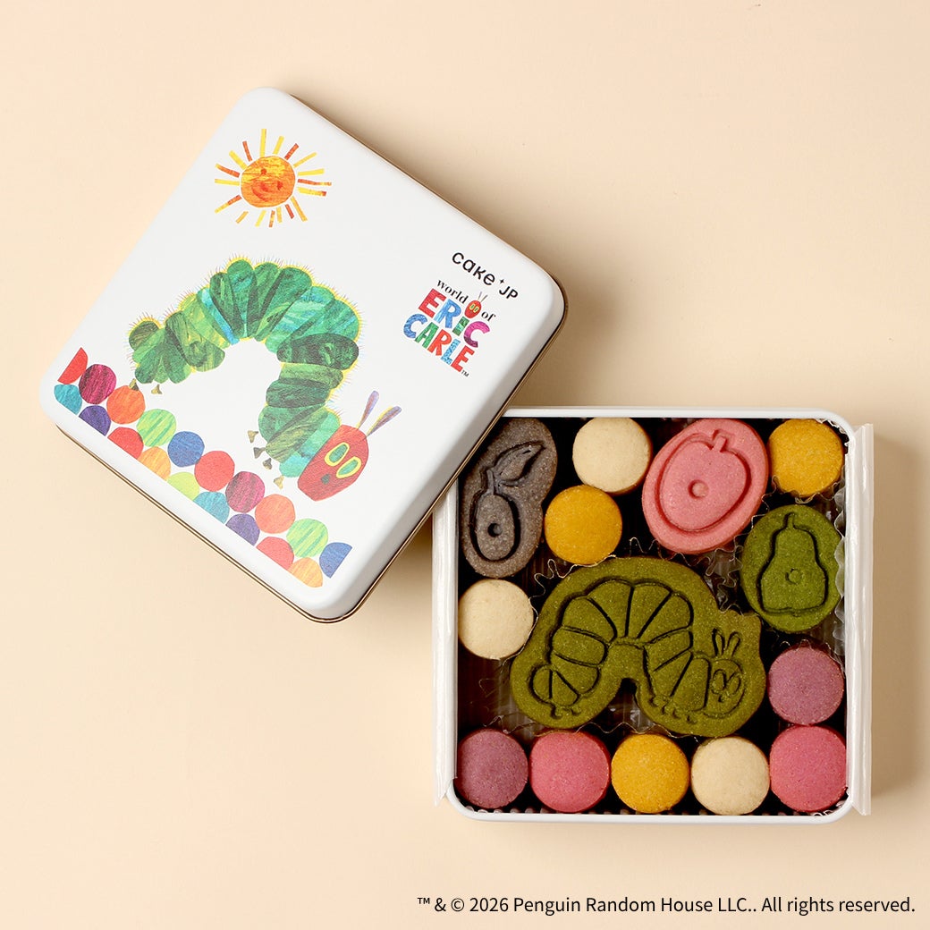 Picture-Book Collab Cookie Tins by Cake.jp Arrive in Hiroshima
