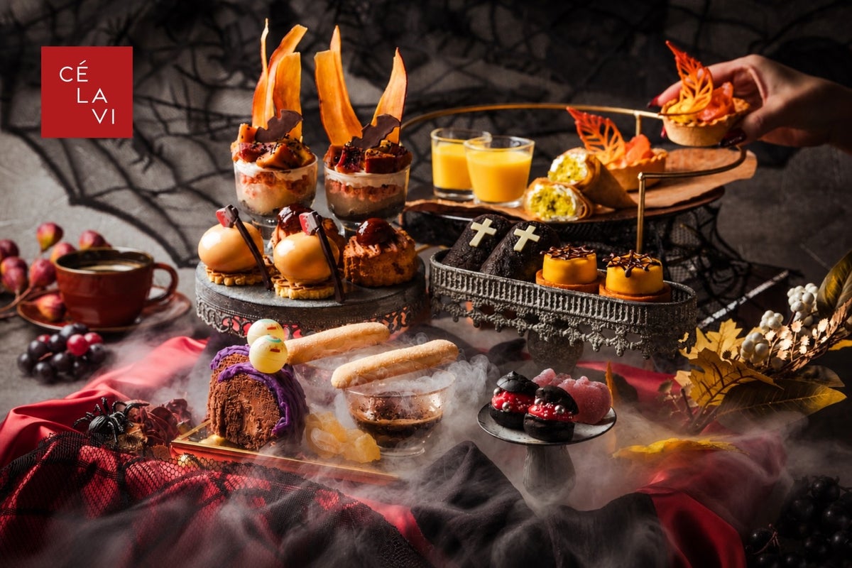 ¥6,000 Halloween Afternoon Tea at CÉ LA VI TOKYO in Shibuya