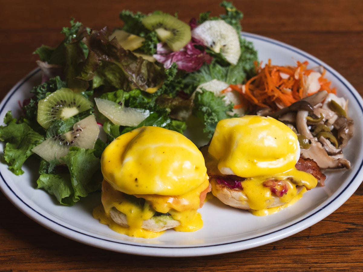 【MORNING】A hearty breakfast plate with plenty of volume