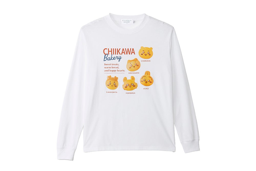 Long Sleeve T-Shirt Menu White (M/L) — ¥4,950 (tax included)