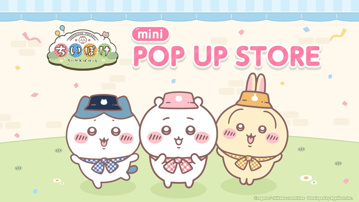 ChiiKawa Pocket Mini Pop Up Store Opens in Sapporo with New Goods