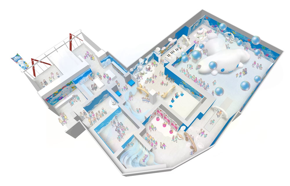 The entire venue *Image is for illustration purposes only*