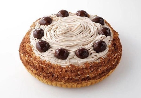Kumamoto Shibukawa Chestnut Mont Blanc at Fruits Cake Factory… (1 piece) ¥1,080 (tax included)
