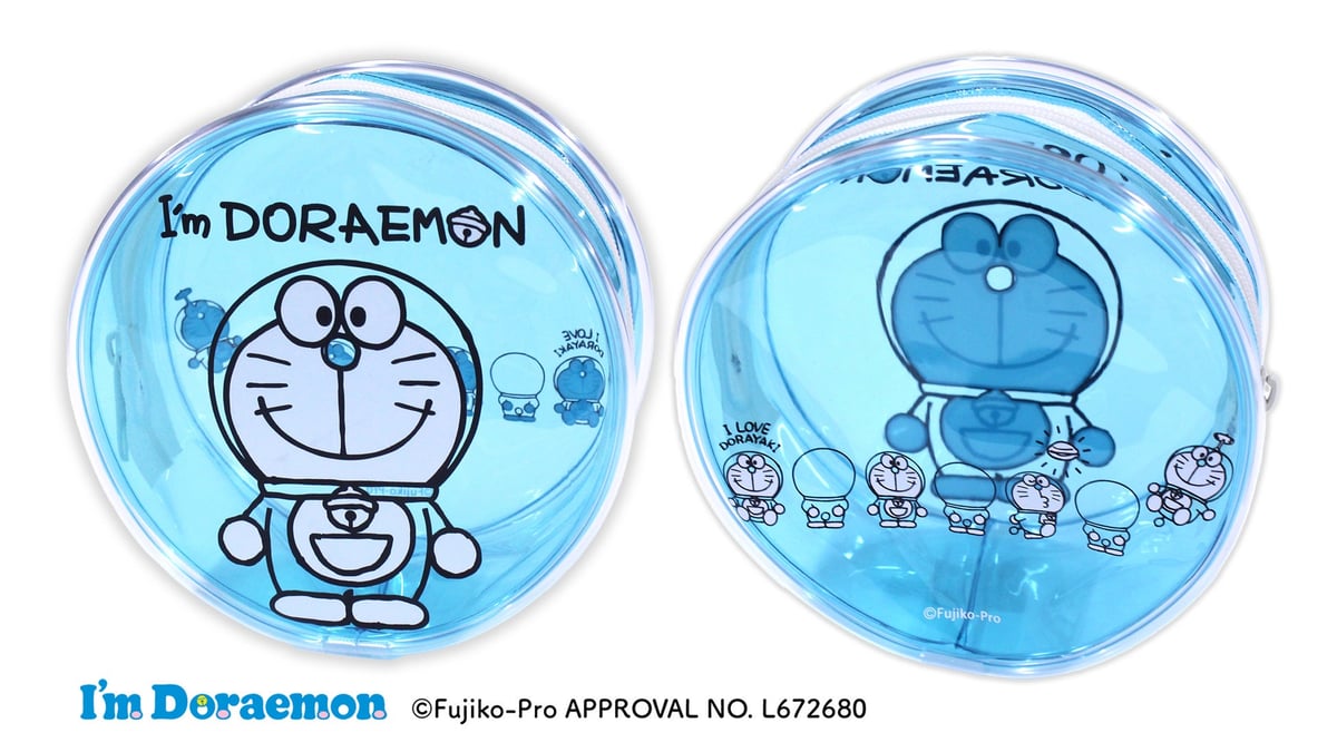 I'm Doraemon Collab Pouches Unveil in Osaka with New Designs