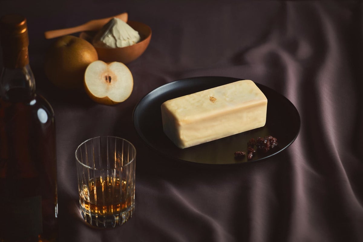 Autumn limited edition 'Rum-Infused Japanese Pear Cheese Terrine'
