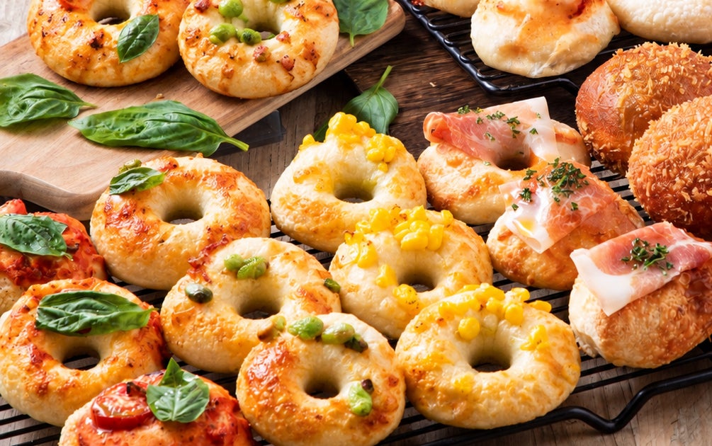 All-You-Can-Eat Fresh Donuts and Bagels at FACTORY CAFE in Osaka