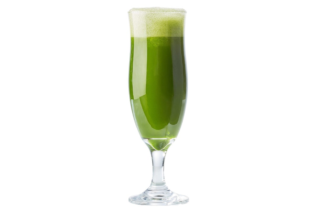 Domestic Kale Green Draft Beer — ¥750 (tax included)