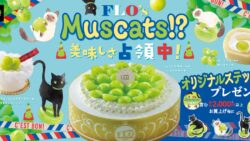 flo shine muscat sweets limited stickers japan 01
