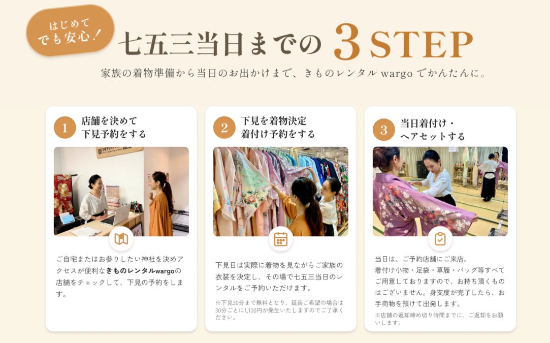 Free Father’s Kimono Rental at Kimono Rental wargo Across Japan