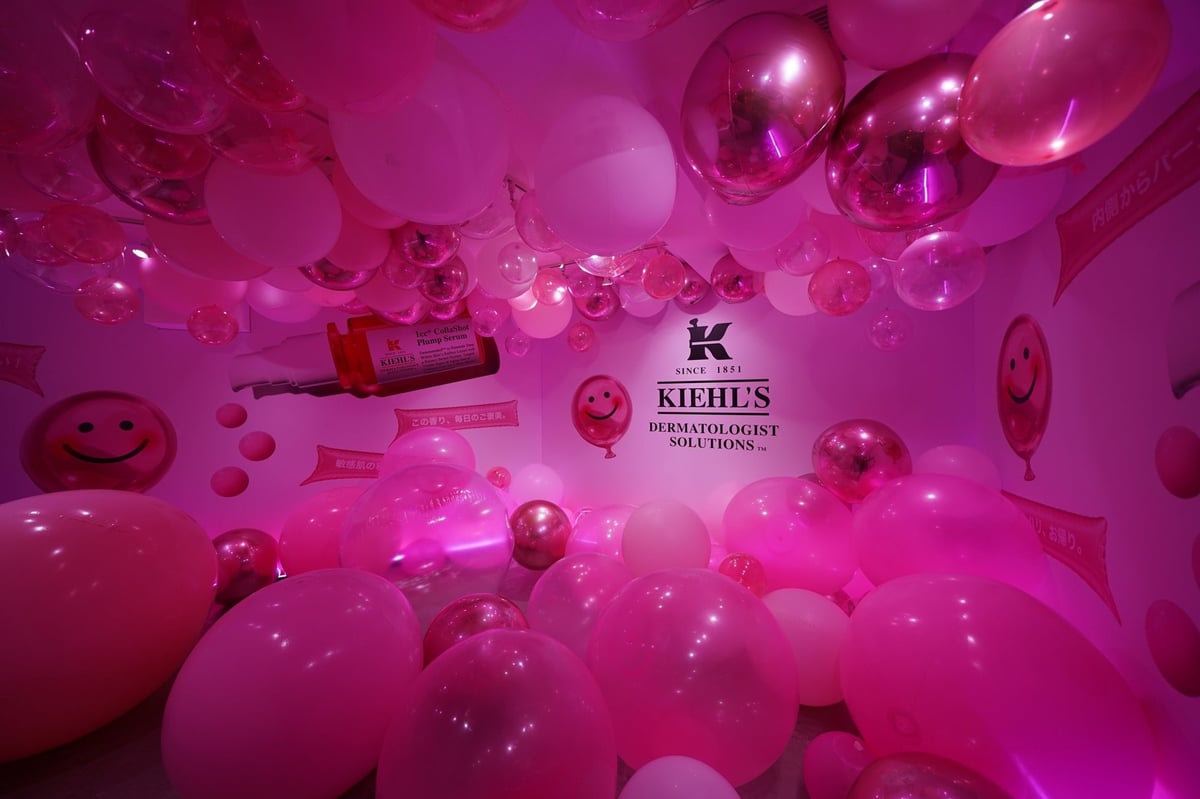 Free Serum Samples at Kiehl's Pop-up in Shibuya, Tokyo