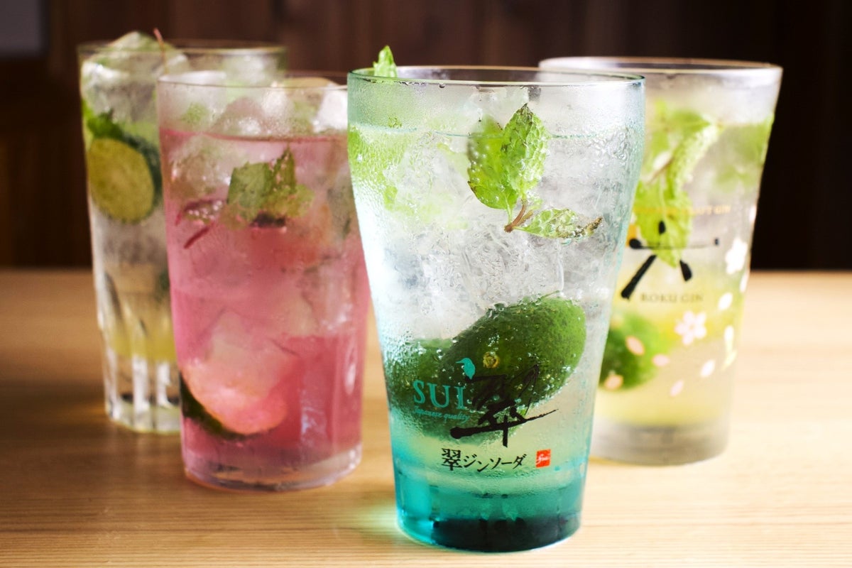 ¥750 Fresh Shikuwasa Gin Mojito Arrives at Umatotori, Osaka From Sep 24